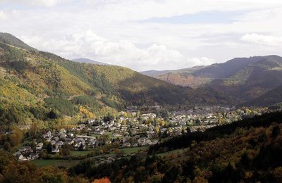 Vue sur Florac