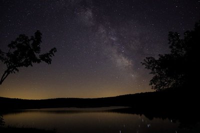 Ciel étoilé, Etang de Barrandon