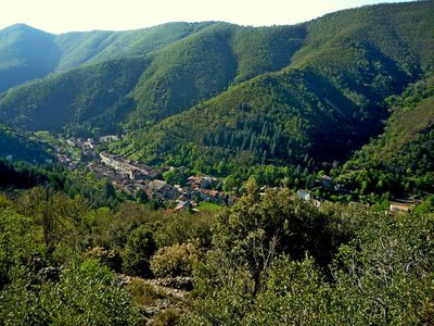 Montée au dessus de Valleraugue