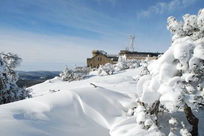 L'Aigoual sous la neige