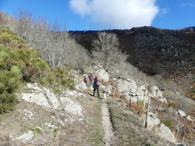 Montée au col du Suquet