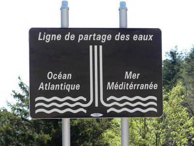 Ligne de partage des eaux