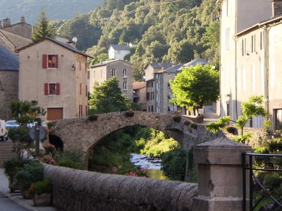 Le village de St André de Valborgne