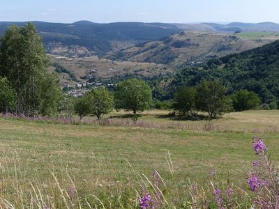 Cubières depuis le Causse