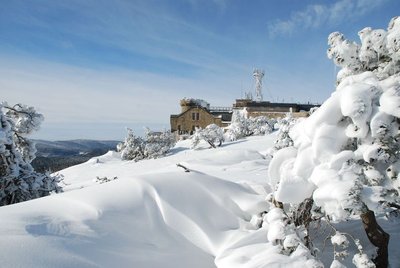 L'Aigoual sous la neige