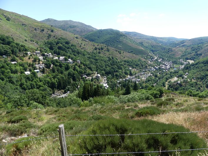 Vue sur le Pont de Montvert