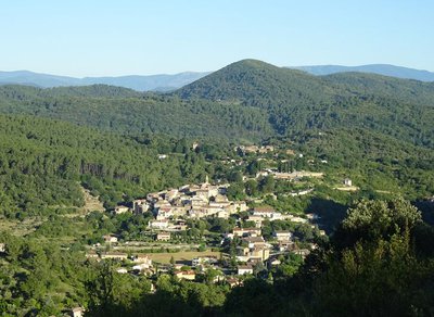 Le village de Saint-Brès