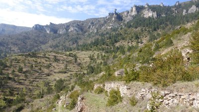 Dans les pentes du Causse