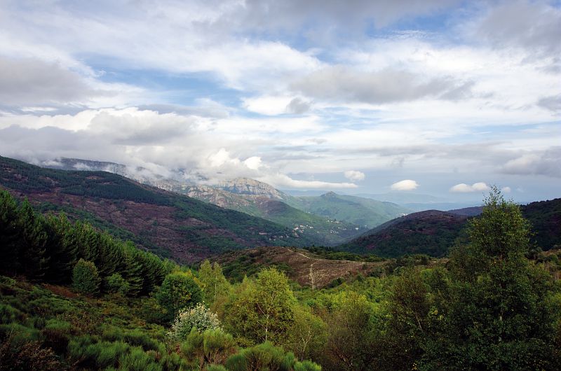 Vue depuis le col de La Baraquette