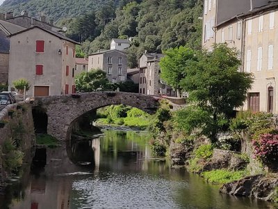 Le village de St André de Valborgne