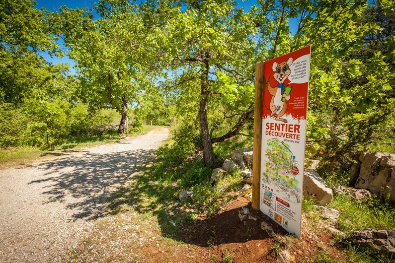 Départ du sentier