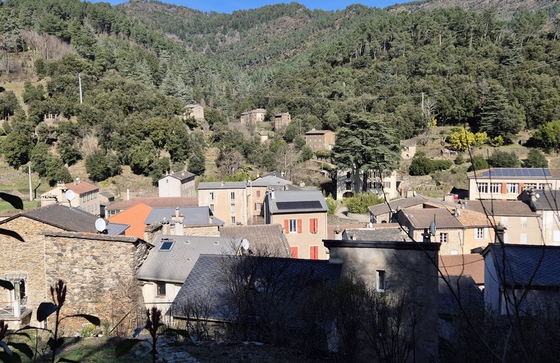Le village de St André de Valborgne